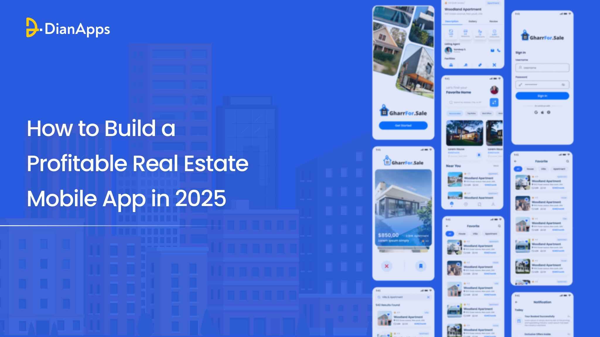 How to Build a Profitable Real Estate Mobile App in 2025