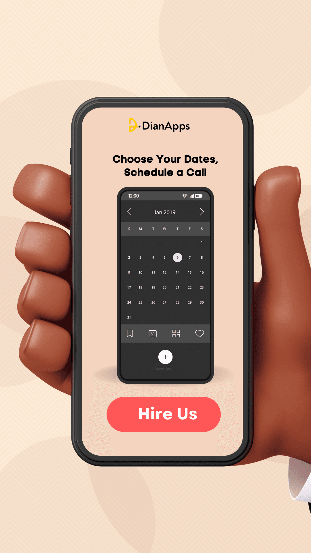 React Native calendar application