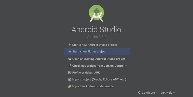 Create a Flutter Project