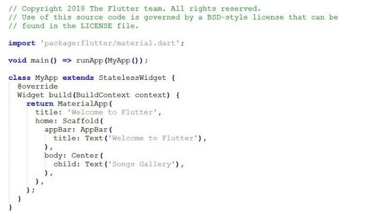 Create Your App With Flutter