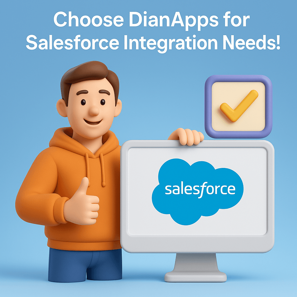 dianapps for salesforce integration services