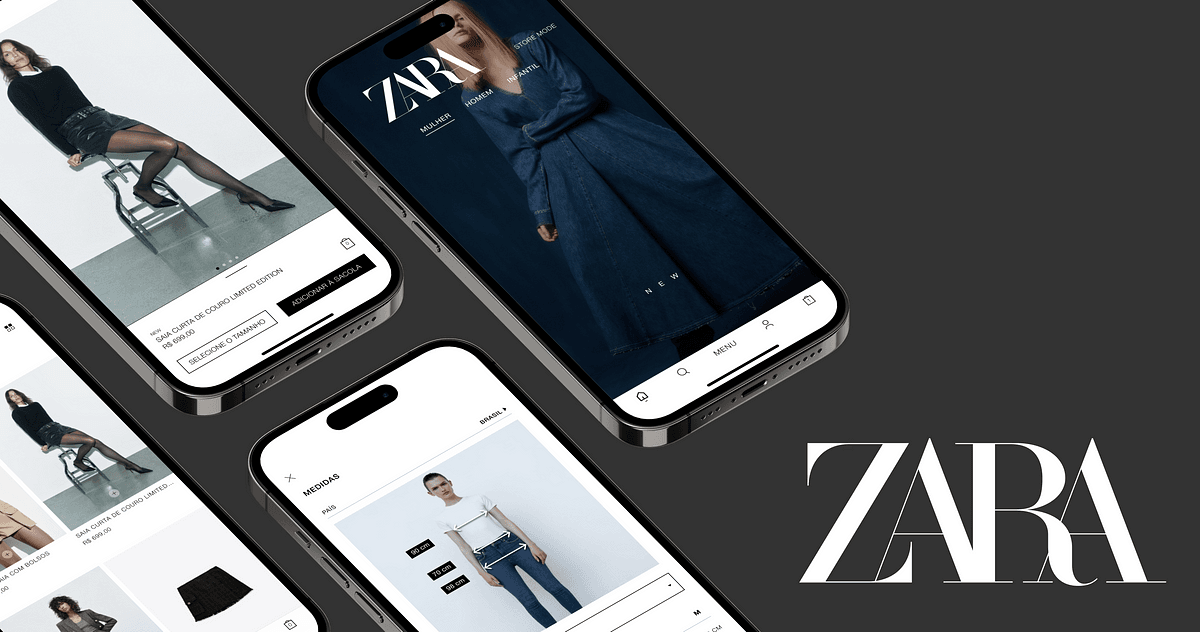 Zara fashion app