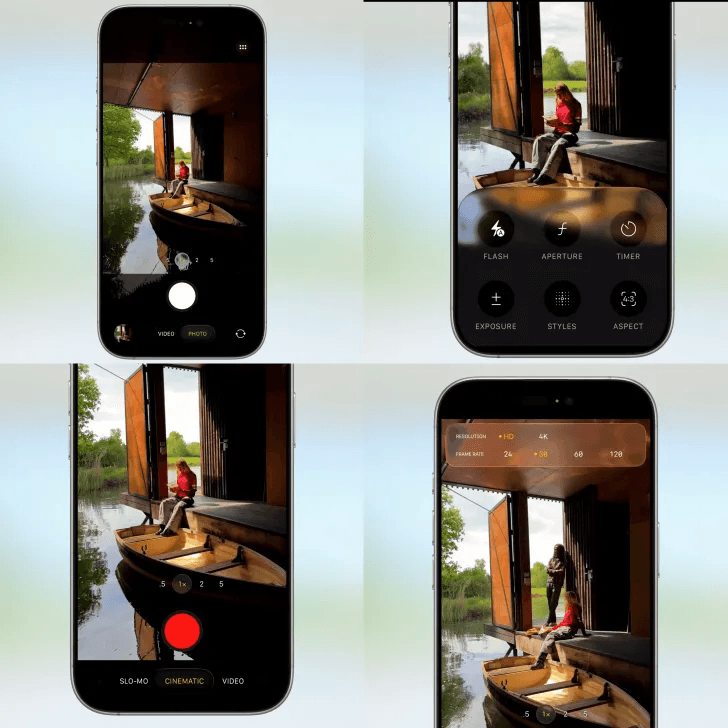 Simplified Camera Layout