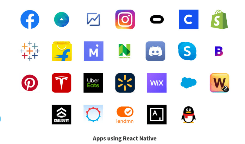 Popular Brands Using React Native